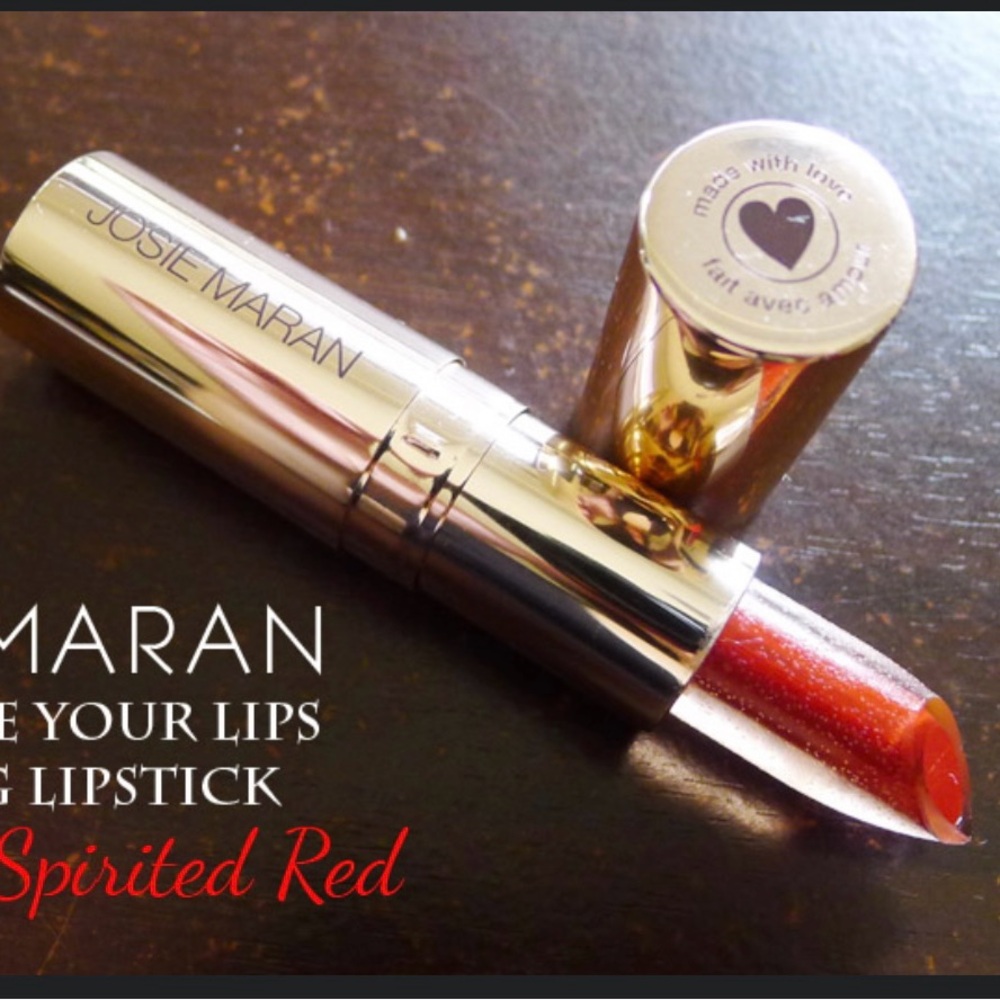 Josie Maran advance hydrating lipstick color red